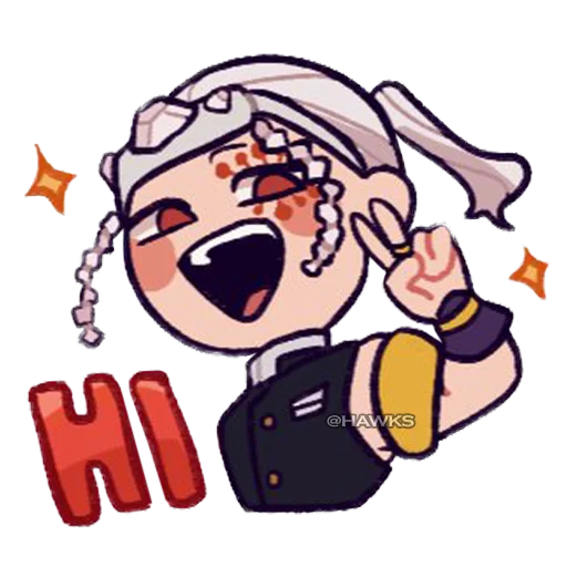 ✨ Стикер «Demon Slayer Клинок рассекающий демонов» для Telegram