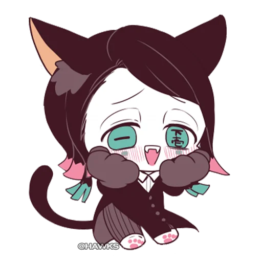 😳 Стикер «Demon Slayer Клинок рассекающий демонов» для Telegram