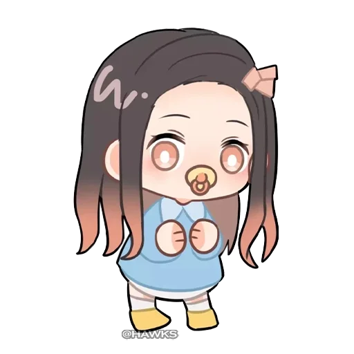 🍼 Стикер «Demon Slayer Клинок рассекающий демонов» для Telegram