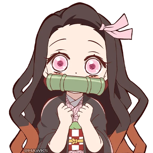 😳 Стикер «Demon Slayer Клинок рассекающий демонов» для Telegram