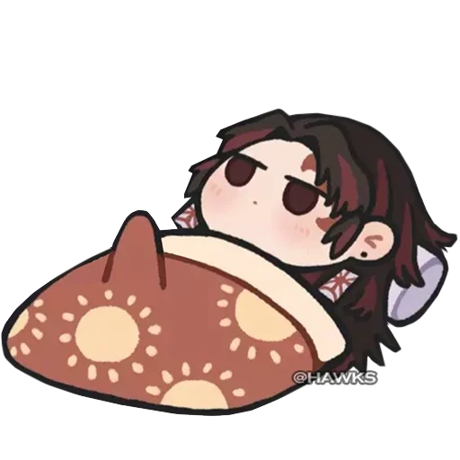 🍆 Стикер «Demon Slayer Клинок рассекающий демонов» для Telegram