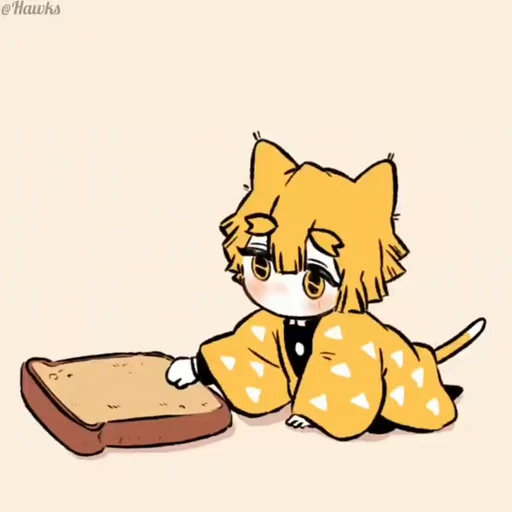 🍞 Стикер «KNY Vid Pack» для Telegram