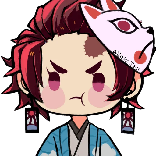 ⚔ Стикер «KNY Chibi» для Telegram