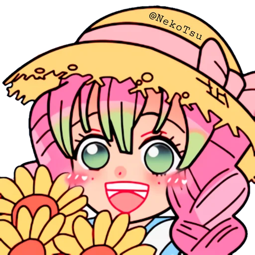 Стикерпак KNY Chibi для Telegram