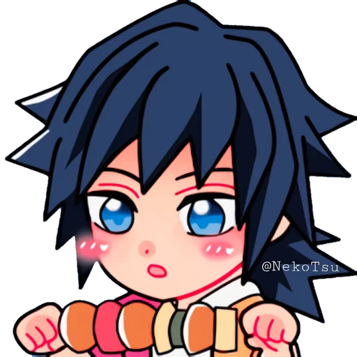 ⚔ Стикер «KNY Chibi» для Telegram