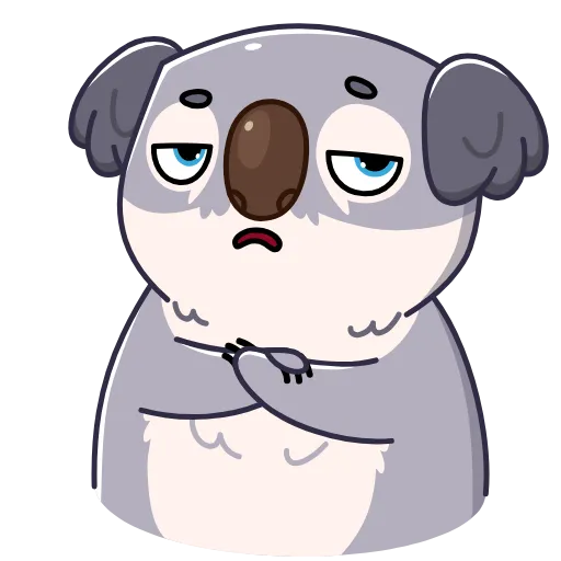 🙄 Стикер «Kozy Koala» для Telegram
