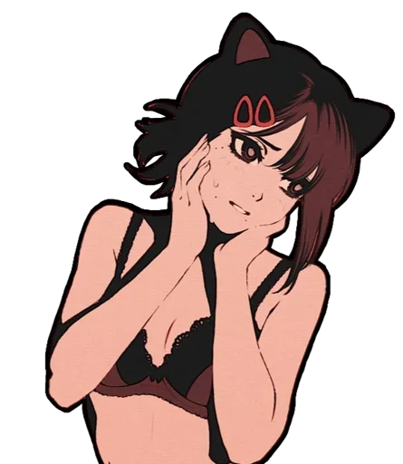 🥺 Стикер «Kobeni Higashiyama (CSM)» для Telegram