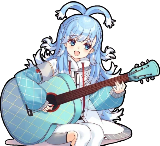 🎸 Стикер «Kobo Kanaeru» для Telegram
