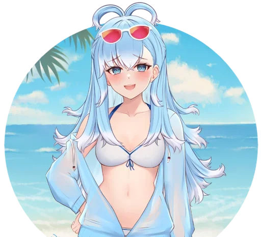 😍 Стикер «Kobo Kanaeru» для Telegram