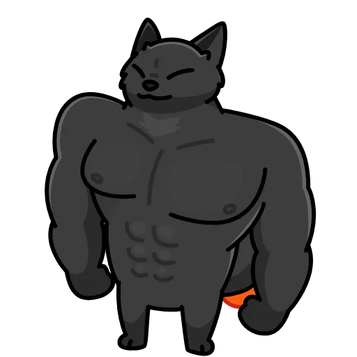 💪 Стикер «Kochi Ken» для Telegram