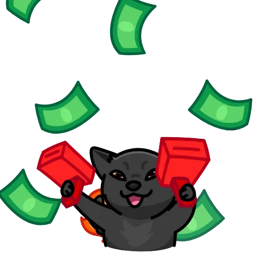💰 Стикер «Kochi Ken» для Telegram