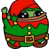 Стикер 4 Christmas Emojipack