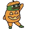 Стикер 10 Halloween Emojipack
