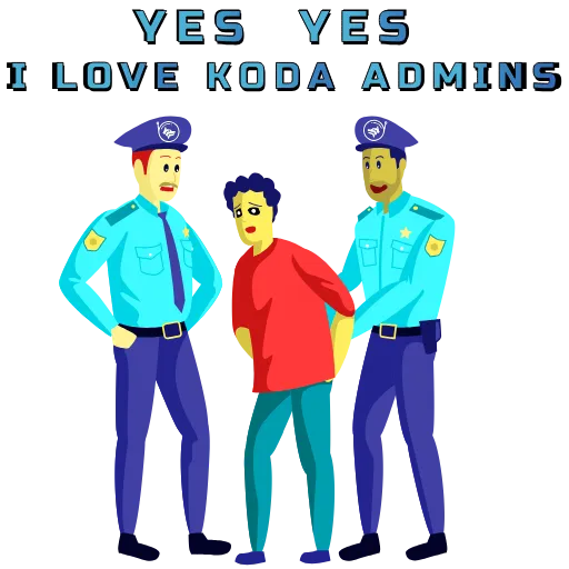 👍 Стикер «Koda Crypto» для Telegram