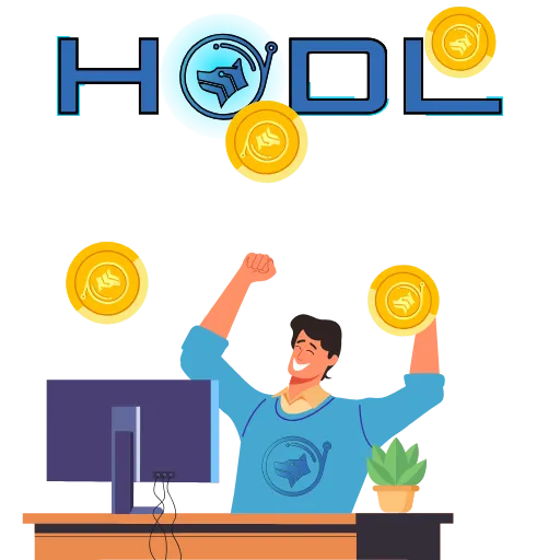 👍 Стикер «Koda Crypto» для Telegram
