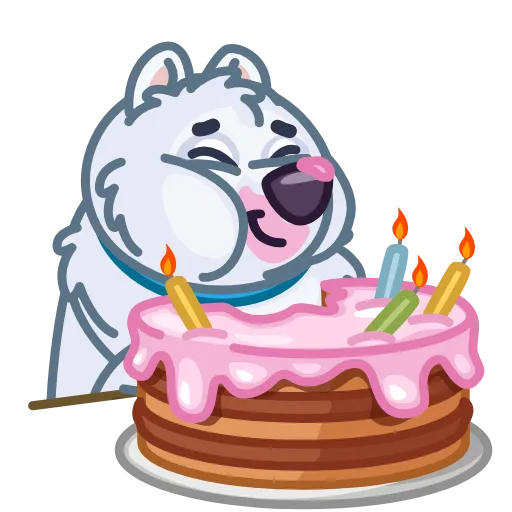 🎂 Стикер «Big Floof» для Telegram