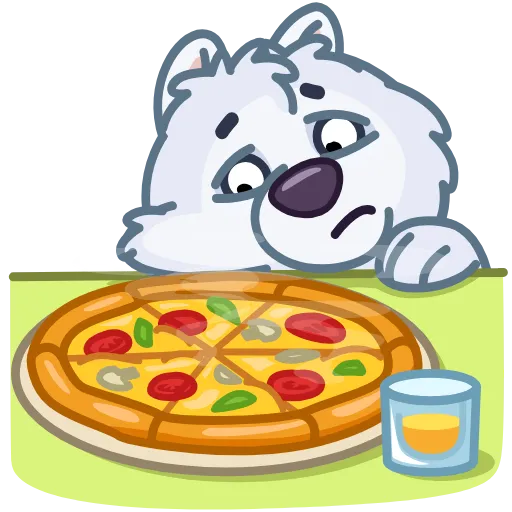 🍕 Стикер «Big Floof» для Telegram