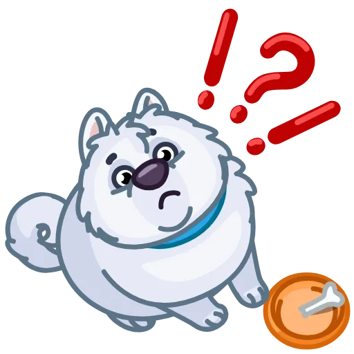 🍽 Стикер «Big Floof» для Telegram