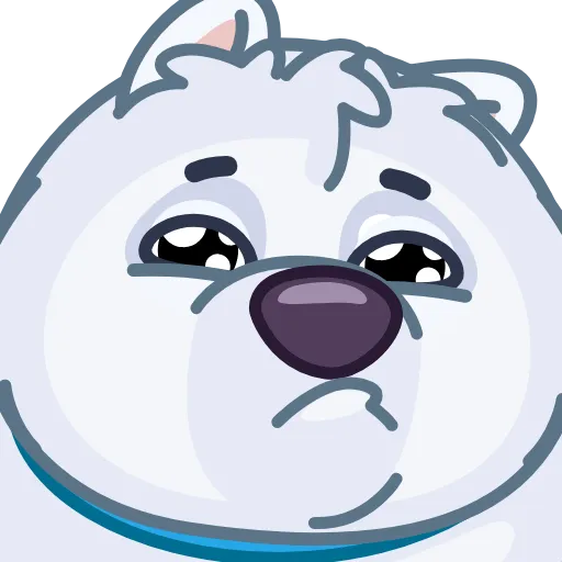 😭 Стикер «Big Floof» для Telegram
