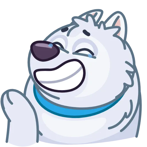 Стикерпак Big Floof для Telegram
