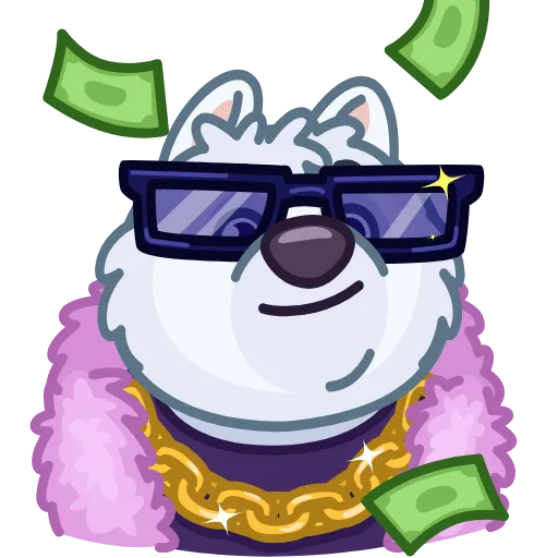 😎 Стикер «Big Floof» для Telegram