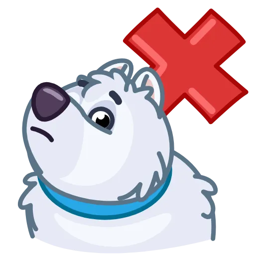 ❌ Стикер «Big Floof» для Telegram