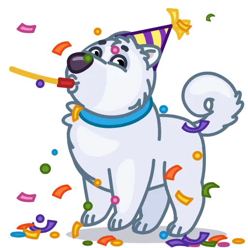 🥳 Стикер «Big Floof» для Telegram