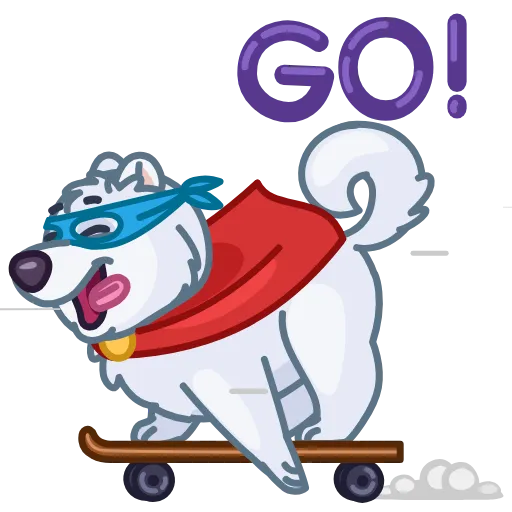 🏃‍♂️ Стикер «Big Floof» для Telegram