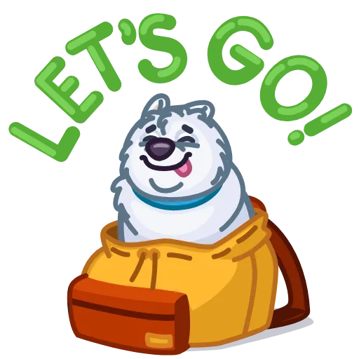 🎒 Стикер «Big Floof» для Telegram