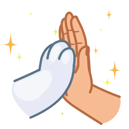 ✋ Стикер «Big Floof» для Telegram