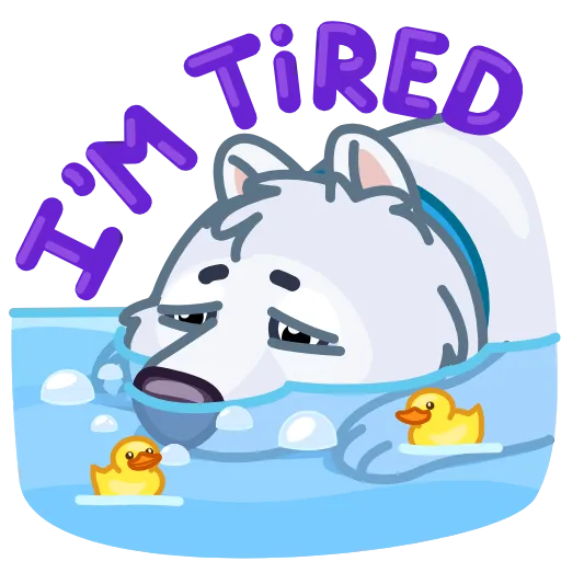 😓 Стикер «Big Floof» для Telegram