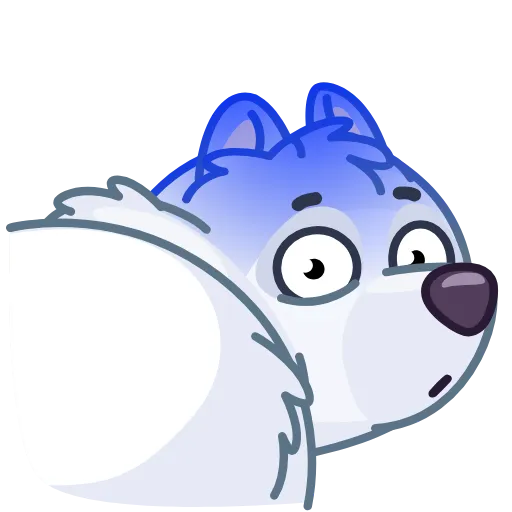 😨 Стикер «Big Floof» для Telegram