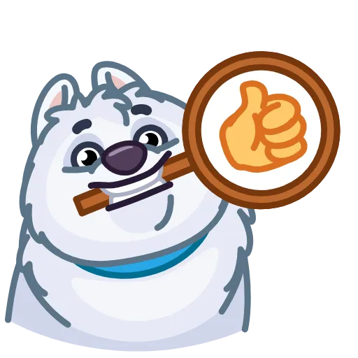👍 Стикер «Big Floof» для Telegram