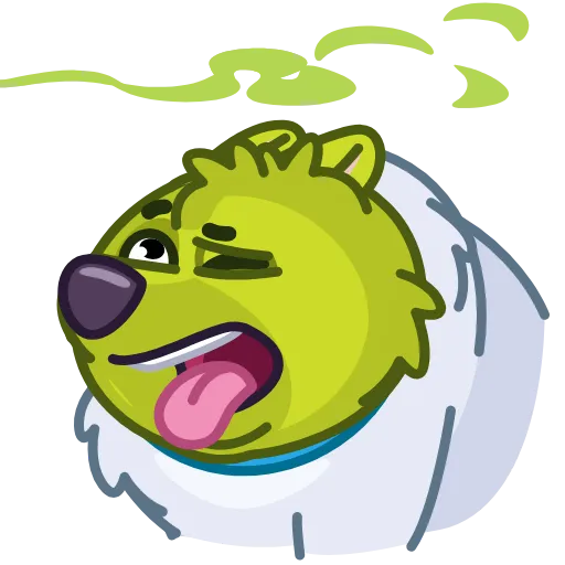 🤢 Стикер «Big Floof» для Telegram