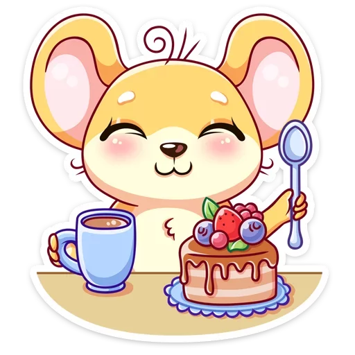 🍰 Стикер «Коди» для Telegram