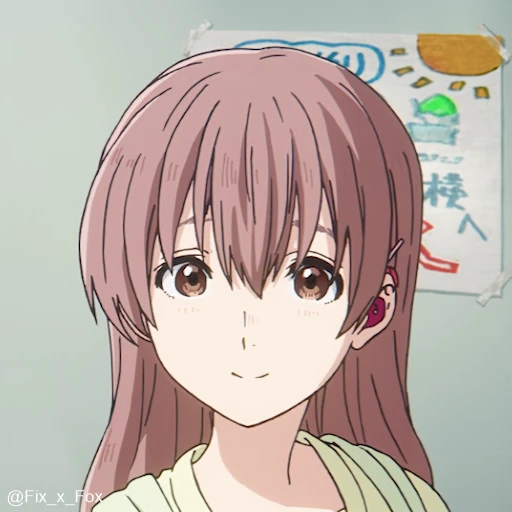 🙂 Стикер «Koe no Katachi» для Telegram