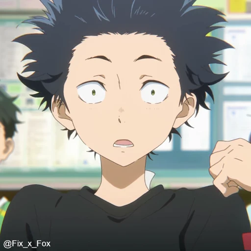 😳 Стикер «Koe no Katachi» для Telegram