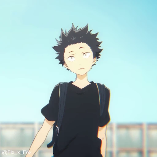 🙂 Стикер «Koe no Katachi» для Telegram