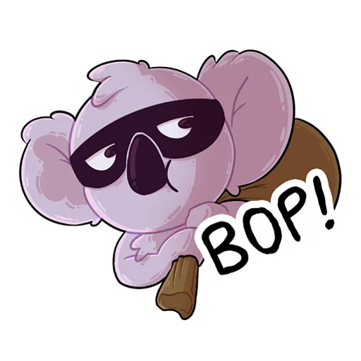 🙈 Стикер «KarmikKoala» для Telegram