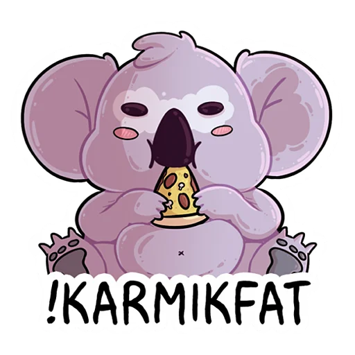 😋 Стикер «KarmikKoala» для Telegram