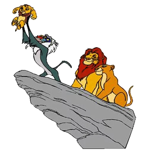 Стикерпак LionKing для Telegram