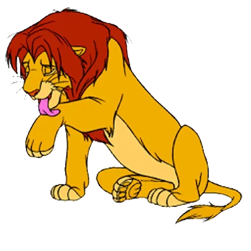 😩 Стикер «LionKing» для Telegram