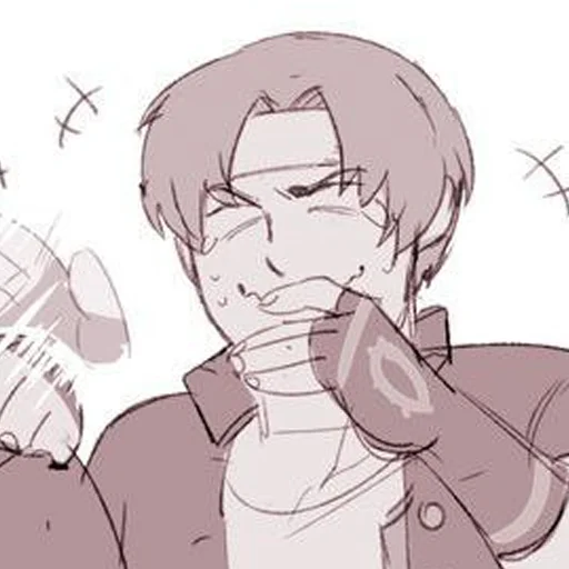 🔥 Стикер «The King of Fighters» для Telegram