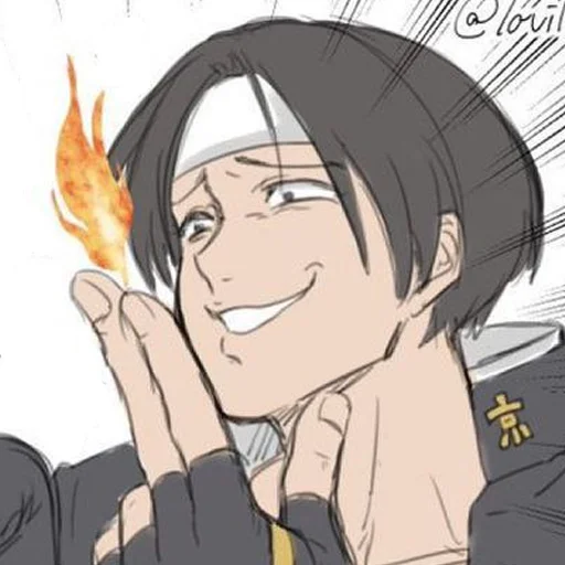 🔥 Стикер «The King of Fighters» для Telegram