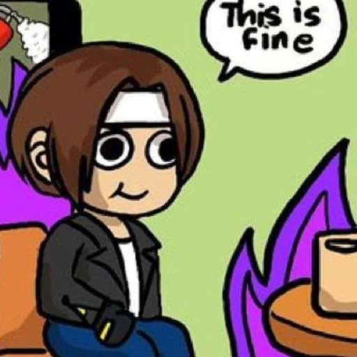 🔥 Стикер «The King of Fighters» для Telegram