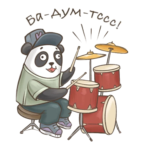 🥁 Стикер «koftyonyshi» для Telegram