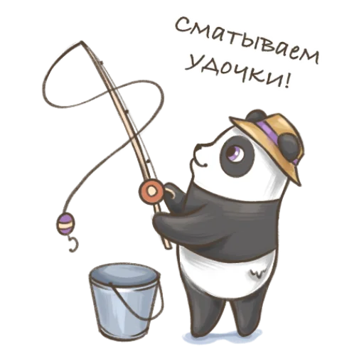 🎣 Стикер «koftyonyshi» для Telegram