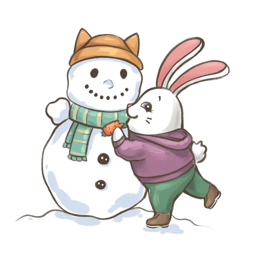 🐰 Стикер «koftyonyshi» для Telegram