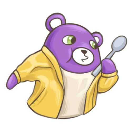 🥄 Стикер «koftyonyshi» для Telegram