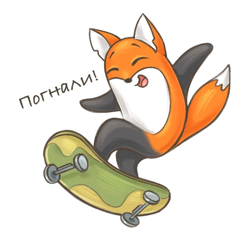 🦊 Стикер «koftyonyshi» для Telegram
